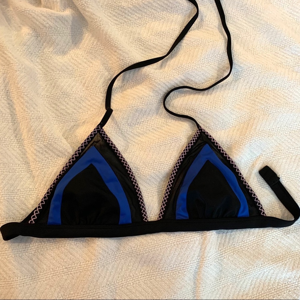 Mesh Detail Bikini Top